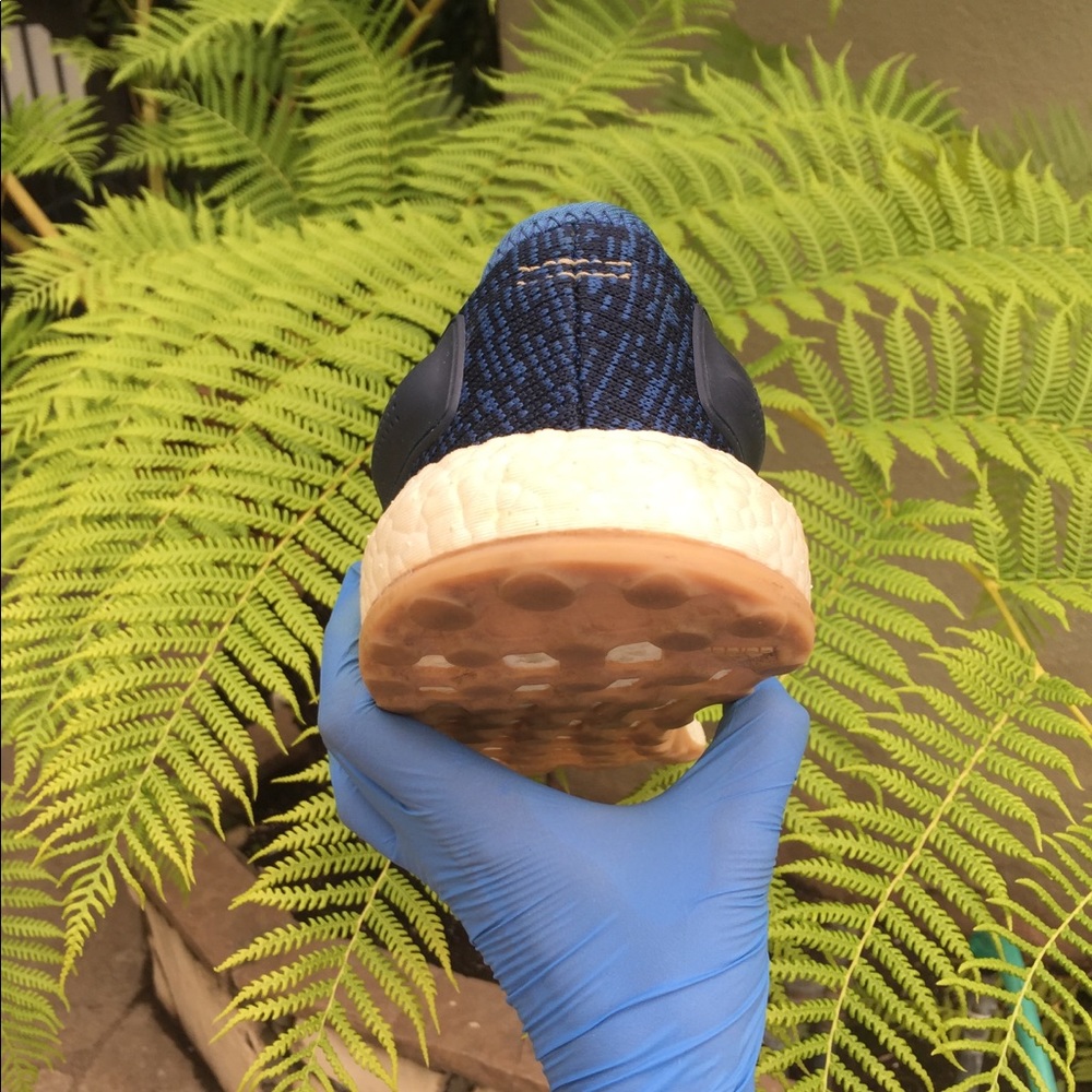 Adidas Pure Boost (10 US) Running Shoes (Blue) - Picture 3 of 8